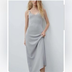 Zara combination knit dress brand new with tags 9874/015